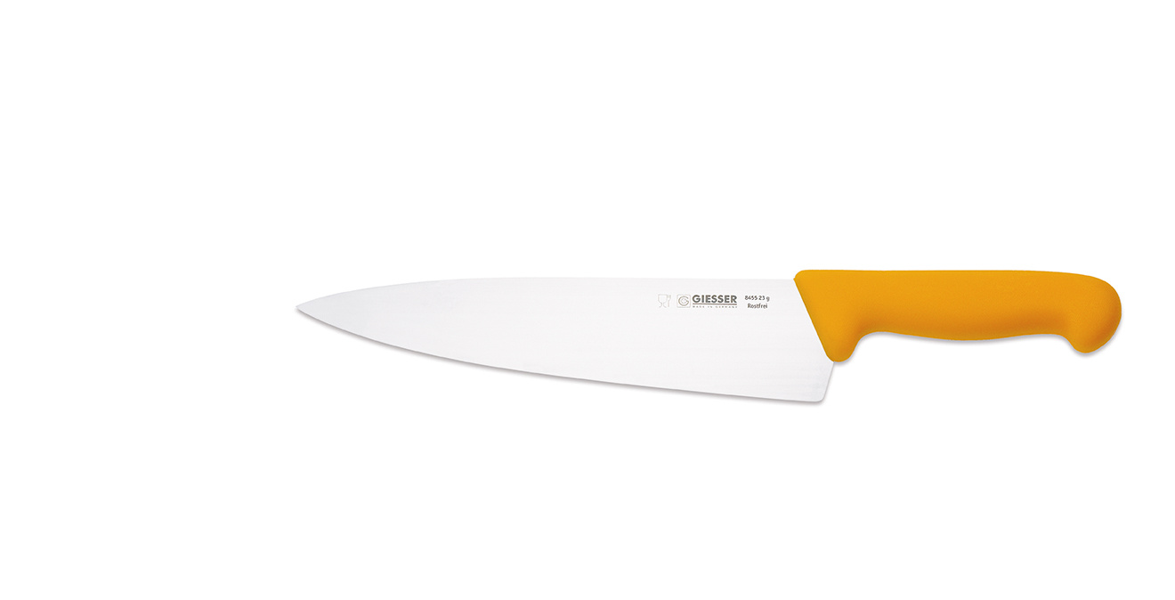 Szakácskés - 23 cm, sárga | GIESSER MESSER 8455 23 g