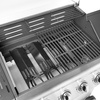 Kültéri gázgrill szekrénnyel és oldalsó égővel, égők száma 4+1, 17,4 kW | FORGAST FG09108