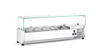 Hűtő feltét 5xGN 1/4, 0-8°C, 120.5x33.5x43.5 cm, 0.18 kW | ARKTIC 232903