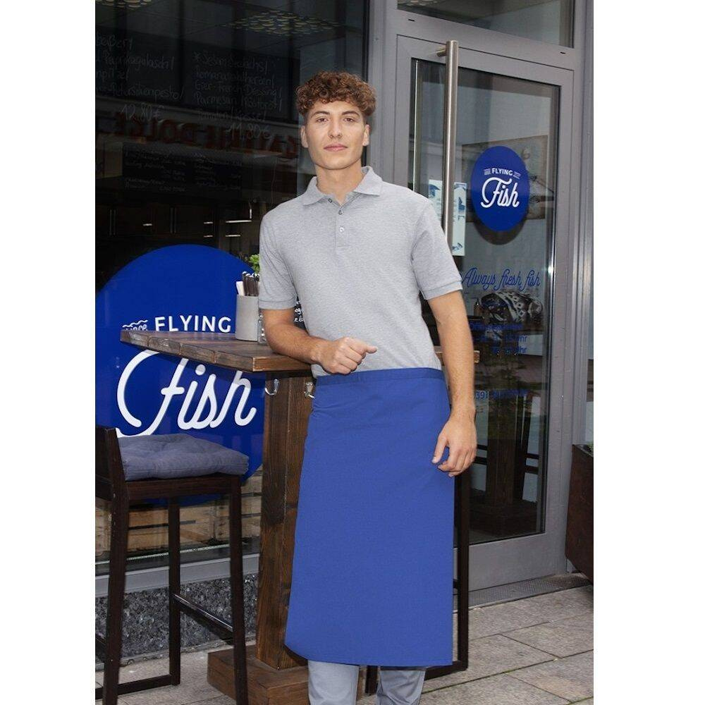 Kellner kötény bistro basic kék | KARLOWSKY BBSS 1-6 db