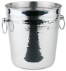 Palackhűtő, cooler, rozsdamentes acél, HAMMERSCHLAG 21x21,5 cm, 4 l | APS 36026
