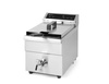 Indukciós olajsütő Kitchen Line 1 medencés 8 l, 3,5 kW, 230 V | HENDI 215012