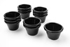 Ramekin tálka 45 ml fekete - 12 db-os készlet | HENDI 565605