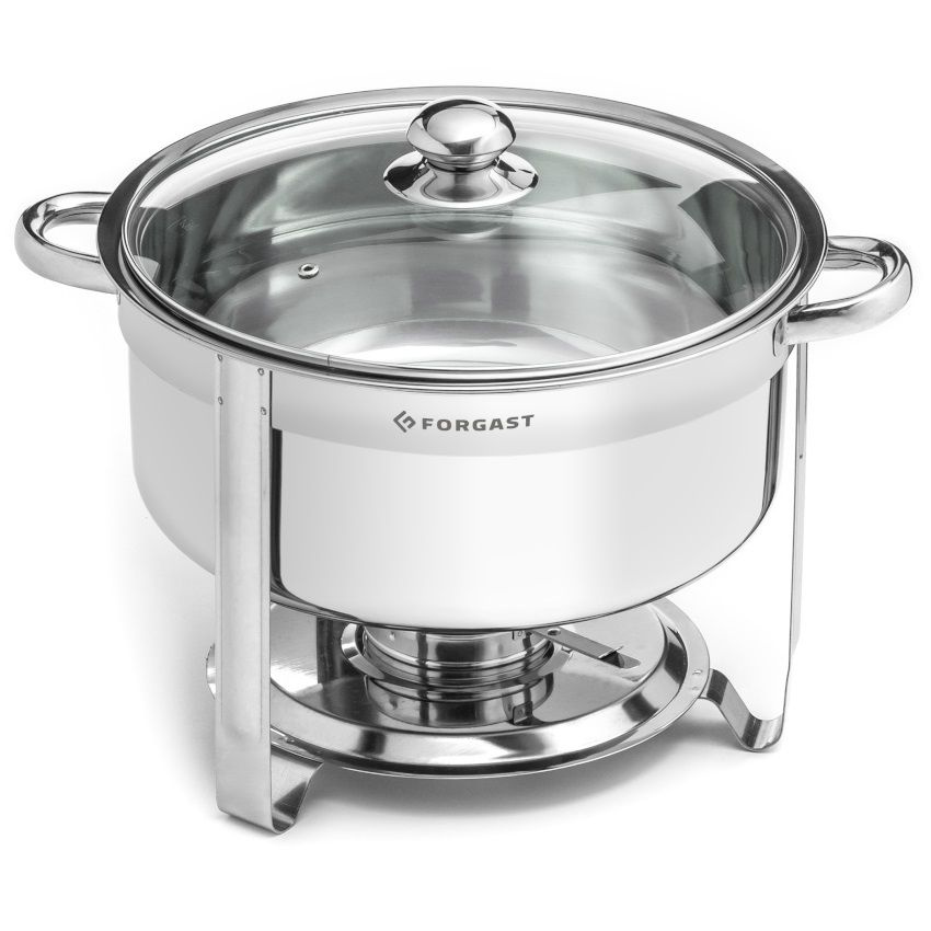 Melegítő kerek 7,5 l üzemanyaggal üvegfedővel | FORGAST FG03275V1