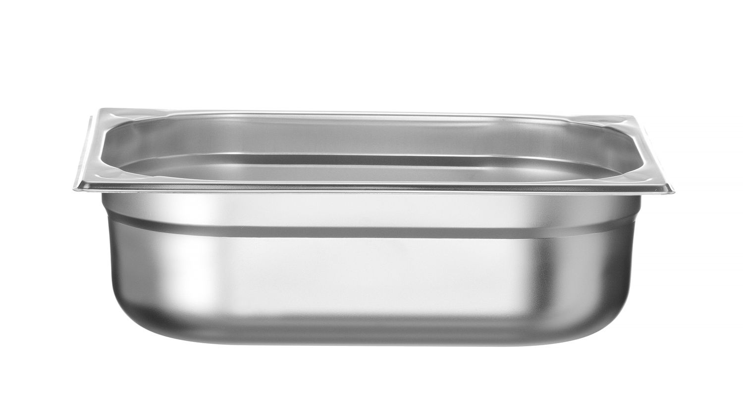 GN 1/2 edény 10 cm mély rozsdamentes acélból KITCHEN LINE | HENDI 806333