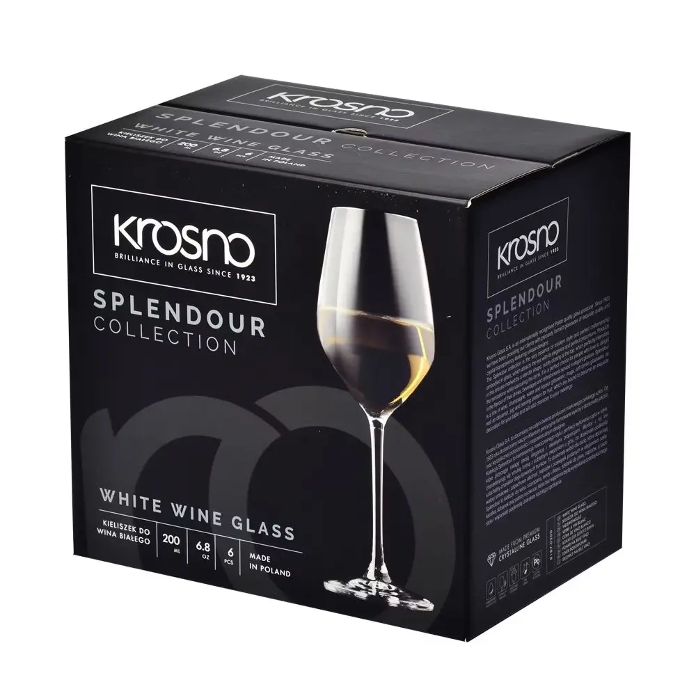 Fehérboros poharak Splendour, 340 ml - 6 darabos készlet | KROSNO GLASS F578187020048C10