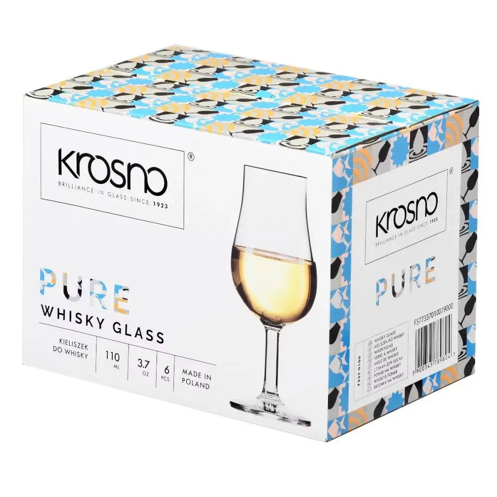 Whisky kóstolópoharak Pure 110 ml - 6 darabos készlet | KROSNO GLASS F577337010019000