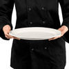 Ovális porcelán tál Modermo Prima 40 cm | MODERMO MP019