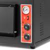 Pizzasütő 2 kamrás, 8x30 cm, 8,4 kW, 400 V | FORGAST FG09551