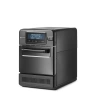 Konvekciós-mikrohullámú sütő CombiTurbo, 18 L, fekete, 230V/3000 W | HENDI 281277