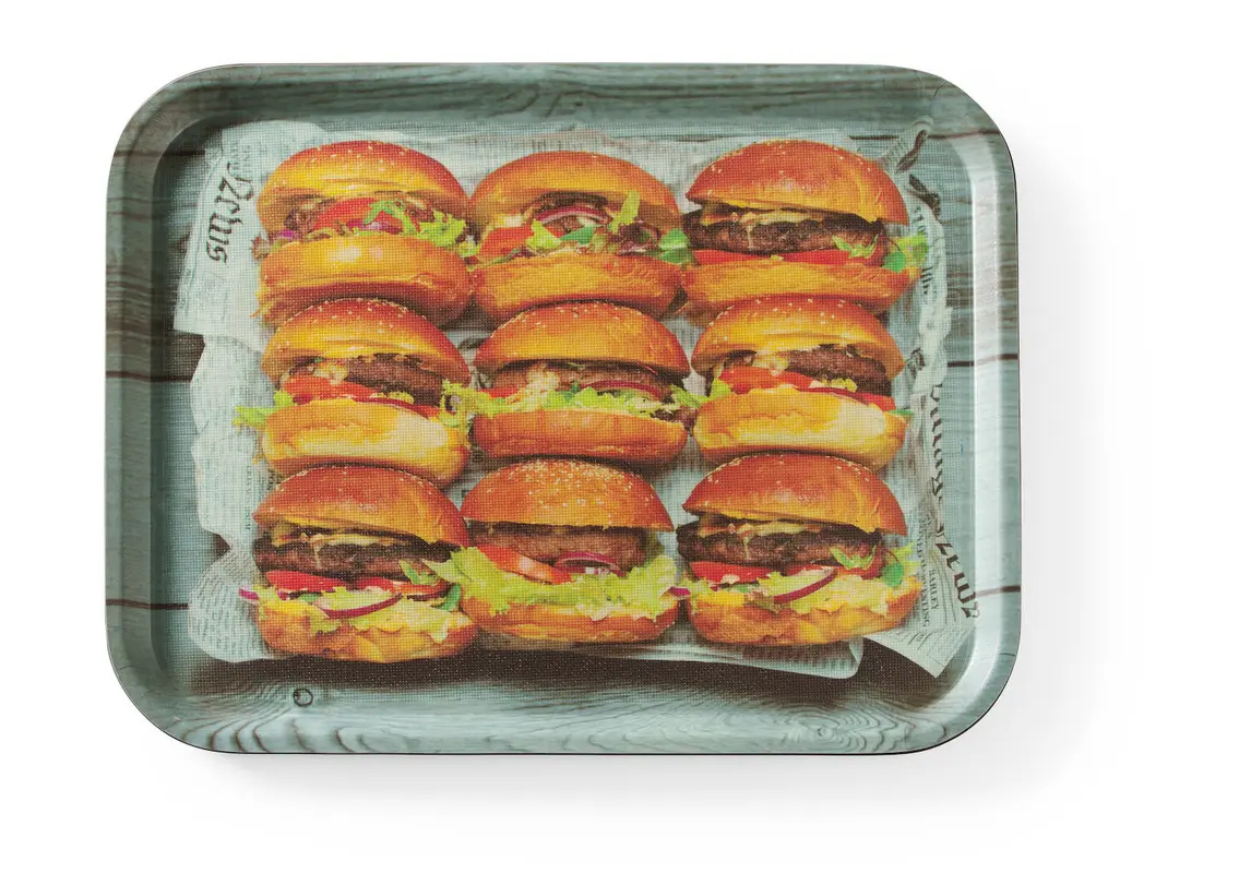 Tasty Burger tálca | HENDI 508008
