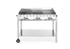 Grill gáz Green Fire Kitchen Line, 3 égős, 17.4 kW | HENDI 149591