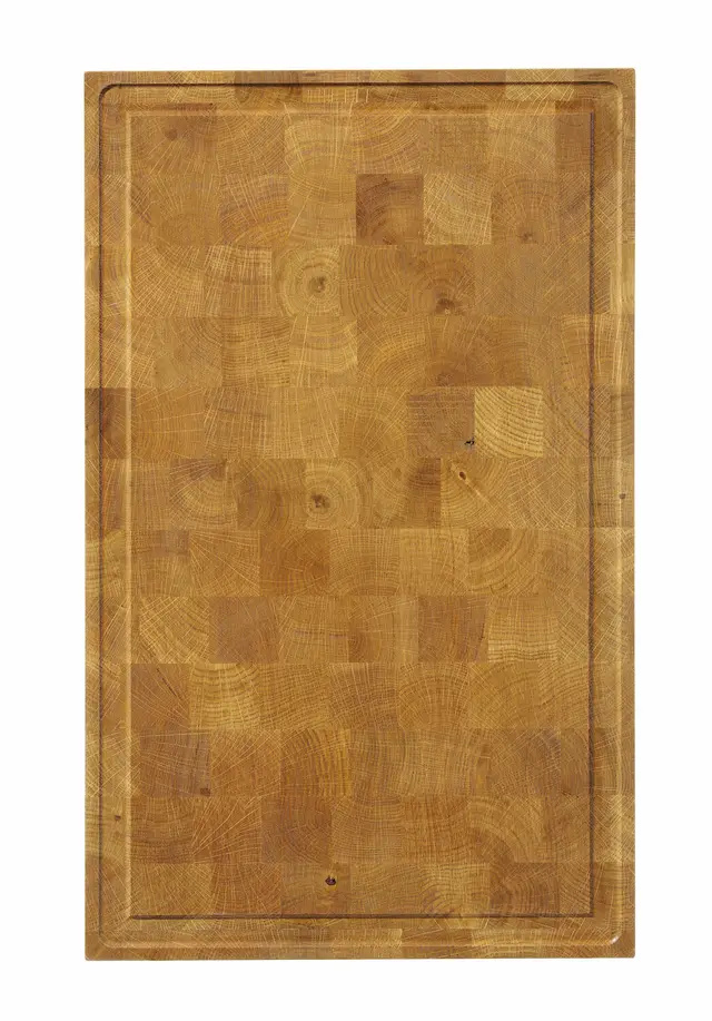 Tölgyfa tálalódeszka 32.5x26.5x(M)3 cm | HENDI 505458