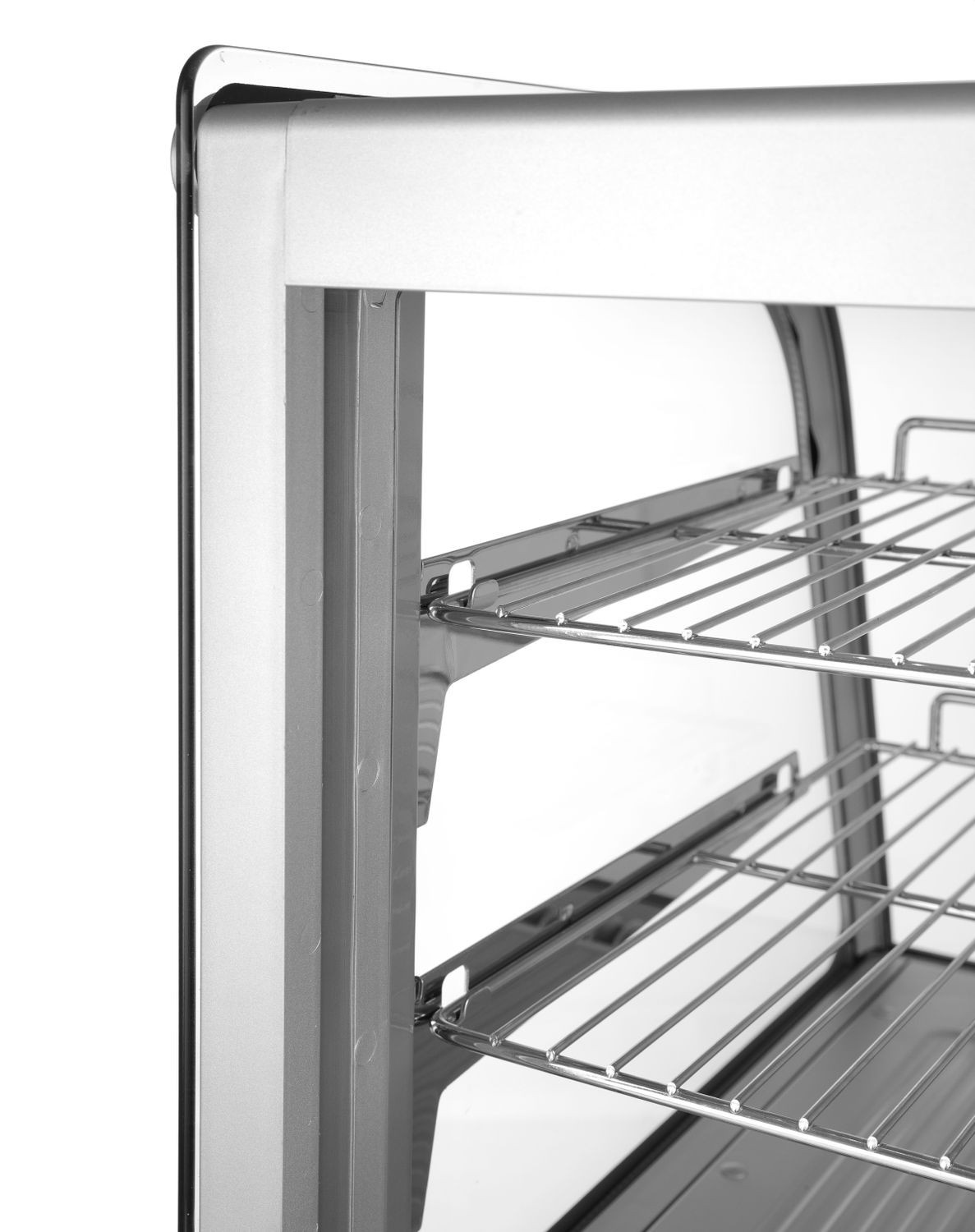 Hűtött bemutatóvitrin 120 l, LED, automatikus leolvasztás | HENDI 233702