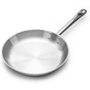 Serpenyő rozsdamentes acél szaténfényű 32 cm | FORGAST FG02304