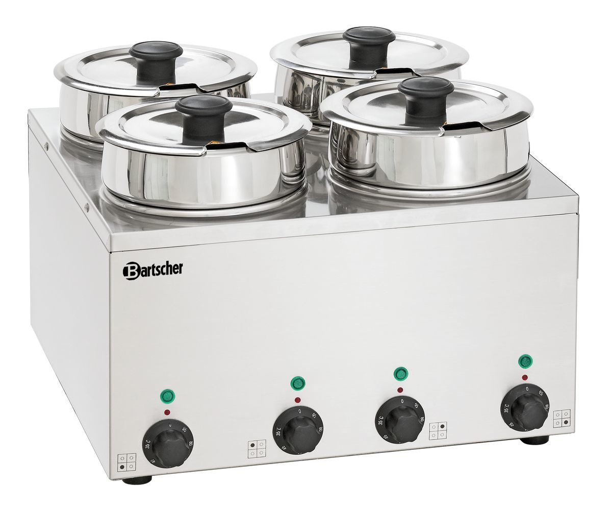 Bain-marie Hotpot, 4x 3,5L | BARTSCHER 608035
