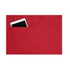 Konyhai kötény Basic 75 x 90 cm zsebbel és csattal piros | KARLOWSKY BLS 5-8-Stck
