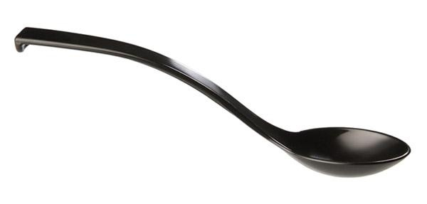Kínálókanalak előételekhez, 6 darabos készlet, 23 cm, fekete szín | APS 88628