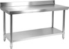 Rozsdamentes munkaasztal polccal 160x60x85 cm | YATO YG-09025