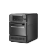 Konvekciós-mikrohullámú sütő CombiTurbo, 18 L, fekete, 230V/3000 W | HENDI 281277