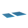 Szabadon álló 5 polcos állvány, mélysége 40 cm  4PD-45+15P-134 | ALUSHELF 40243