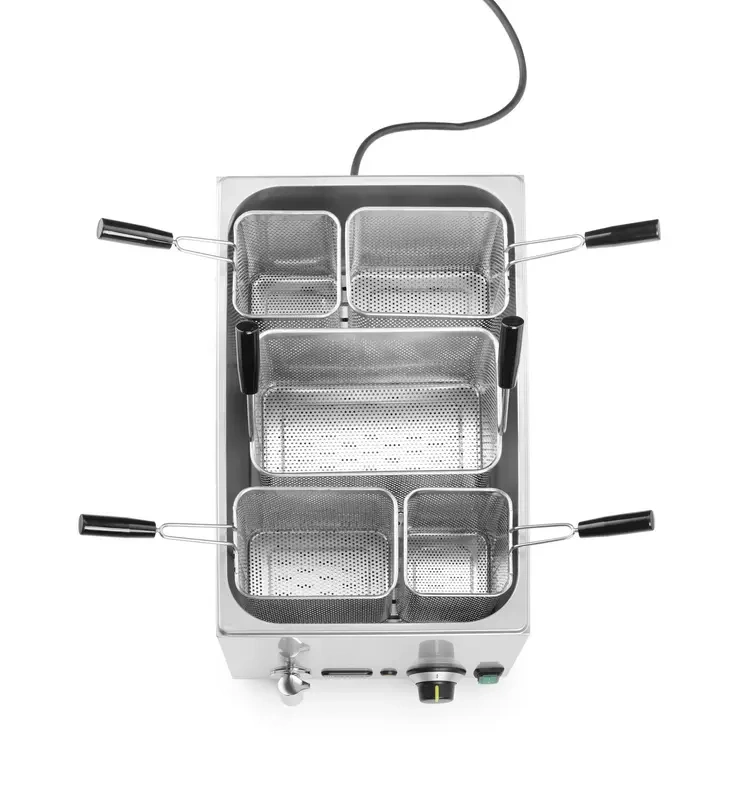 Tésztafőző készülék 25L, 230 V/3500 W, 60.1x32.6x27.9 cm | HENDI 240496