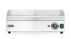 Kitchen Line elektromos grillsütő lap, 1/2 sima 1/2 bordázott, 2.4 kW, 51,8x33 cm | HENDI 154946