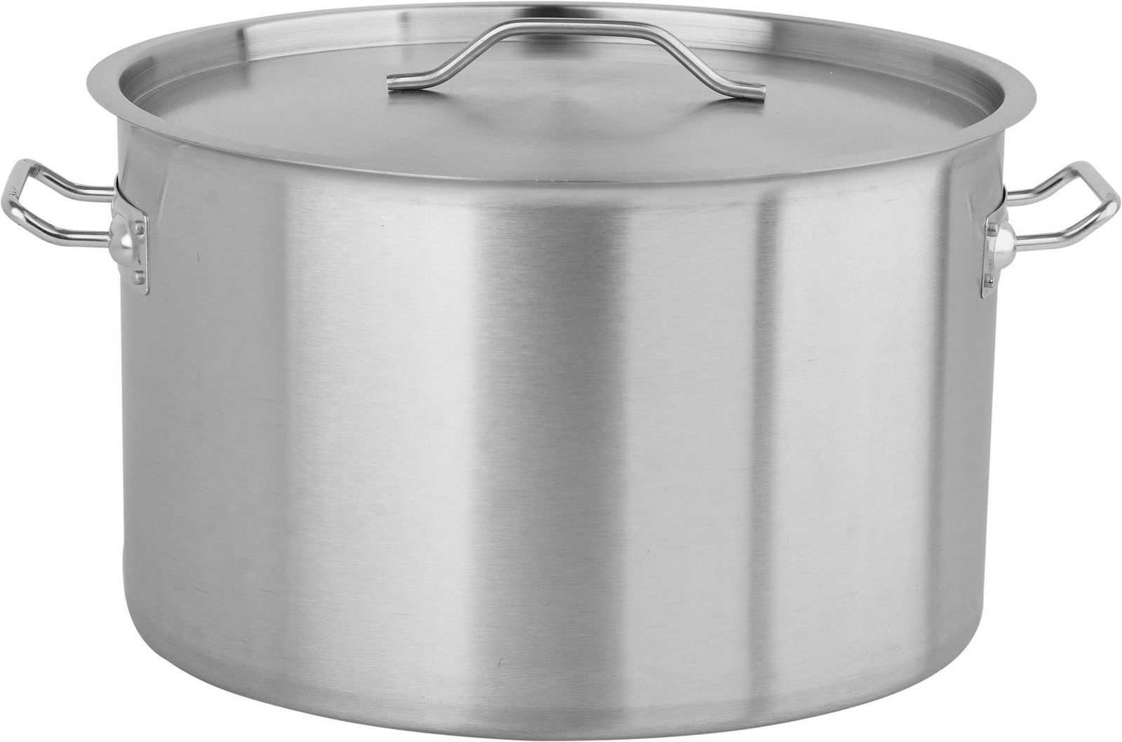 Rozsdamentes acél alacsony fazék - 58 l űrtartalommal, fedővel | YATO YG-00052