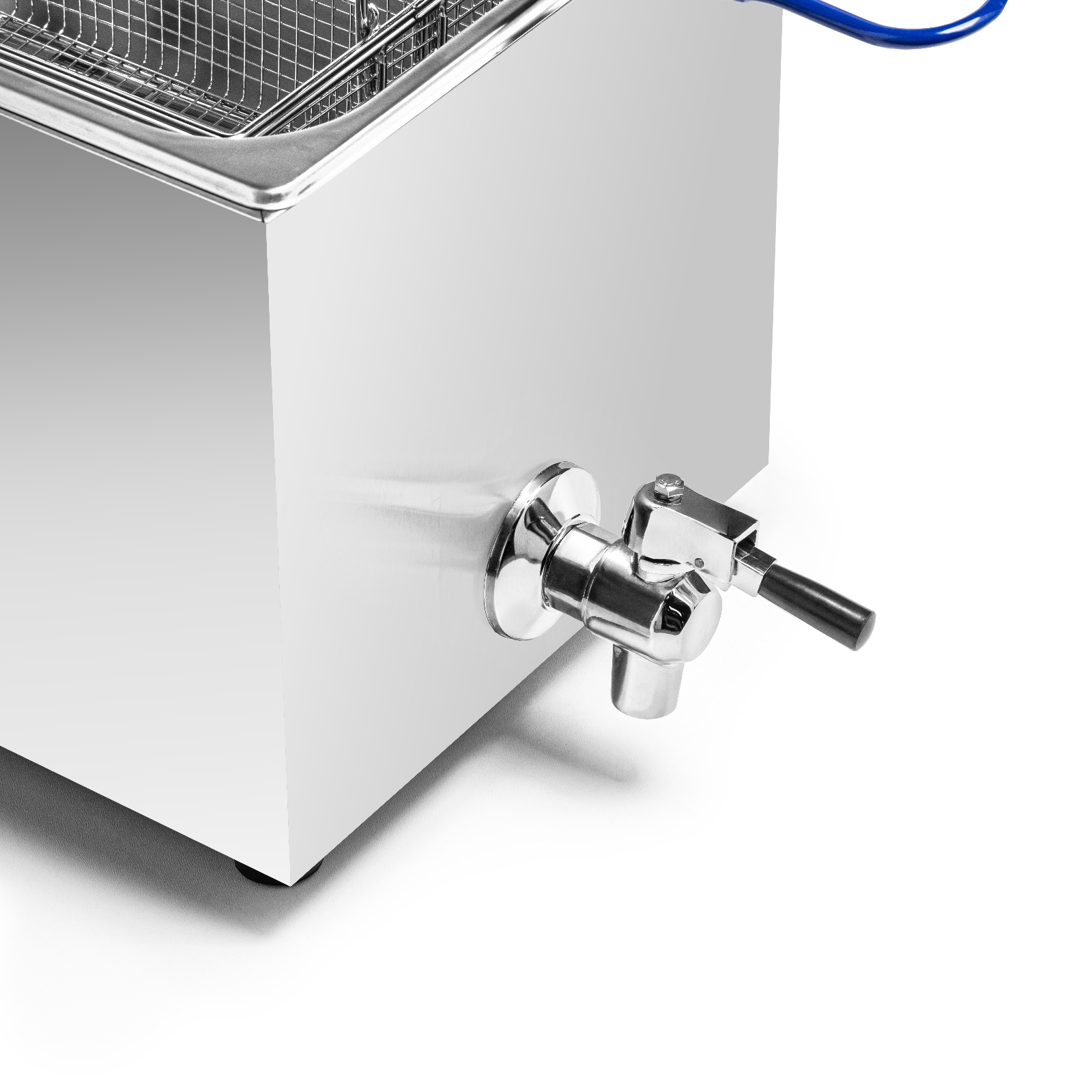 Elektromos, 1 medencés nagy teljesítményű olajsütő 10 l, 10.2 kW, 400 V | FORGAST FG09010