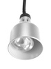 Ételek melegítésére szolgáló függő hengeres lámpa, ezüst, 17.5 cm, 0.25 kW | HENDI 273883