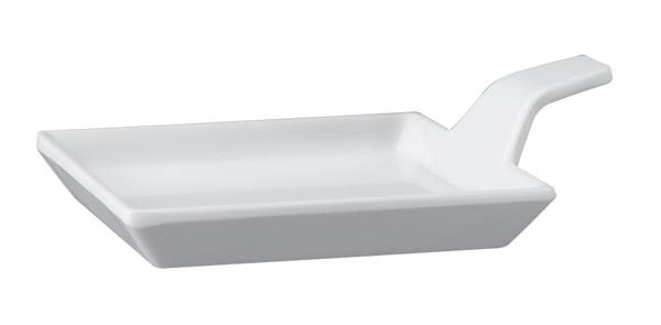 Előételes tálka FLYING BUFFET, melamin, fehér, 12x9.5x3 cm | APS 83878
