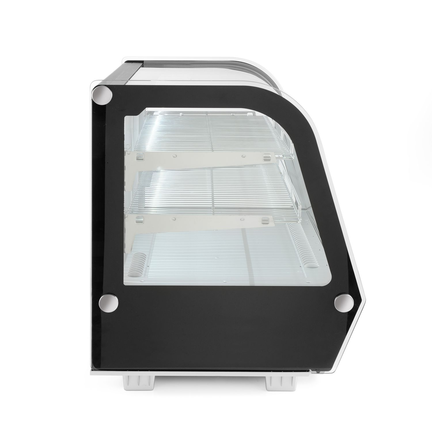 Hűtött bemutatóvitrin 120 l, LED, automatikus leolvasztás | HENDI 233702