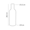 Palack STRIPES, 1 l | APS 10748