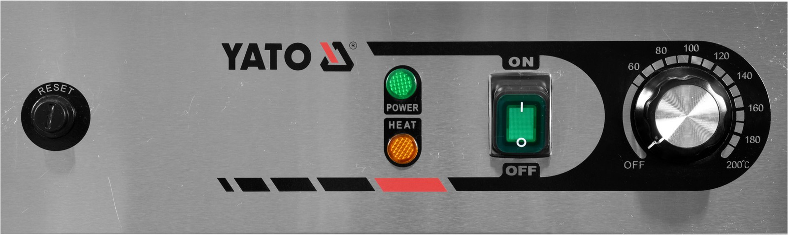 Elektromos olajsütő leeresztő csappal 12 l | YATO YG-04630