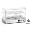 Melegen tartó vitrines szekrény, 2 szintes, 45 l, 0,8 kW | FORGAST FG09624