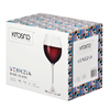 Vörösboros poharak VENEZIA 350 ml - 6 darabos készlet | KROSNO F578235035059000