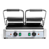 Kontaktgrill dupla, bordázott lapokkal, 3.6 kW | FORGAST FG09202