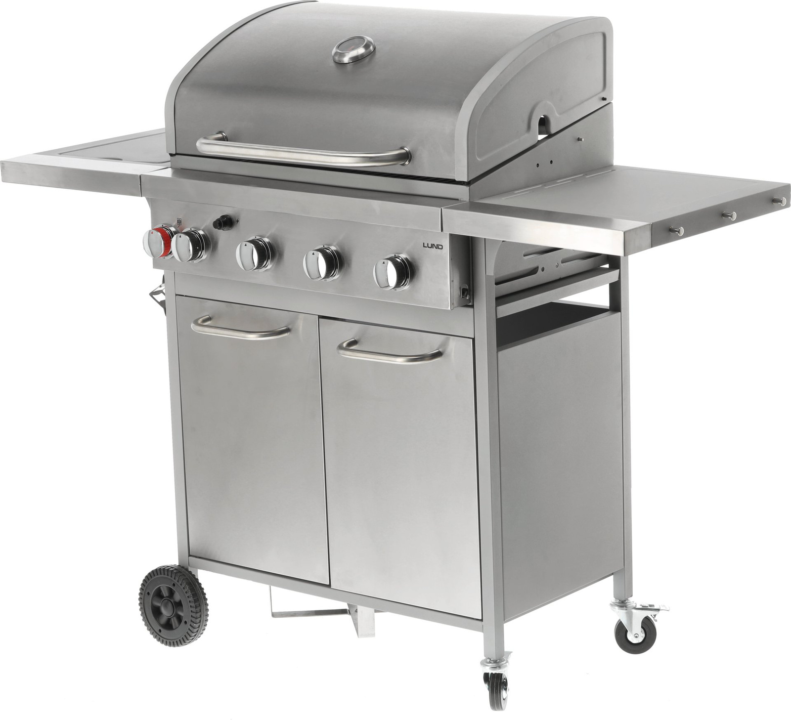 Gázgrill AKKA 4+1, öntöttvas ráccsal, 16 kW | LUND 99655