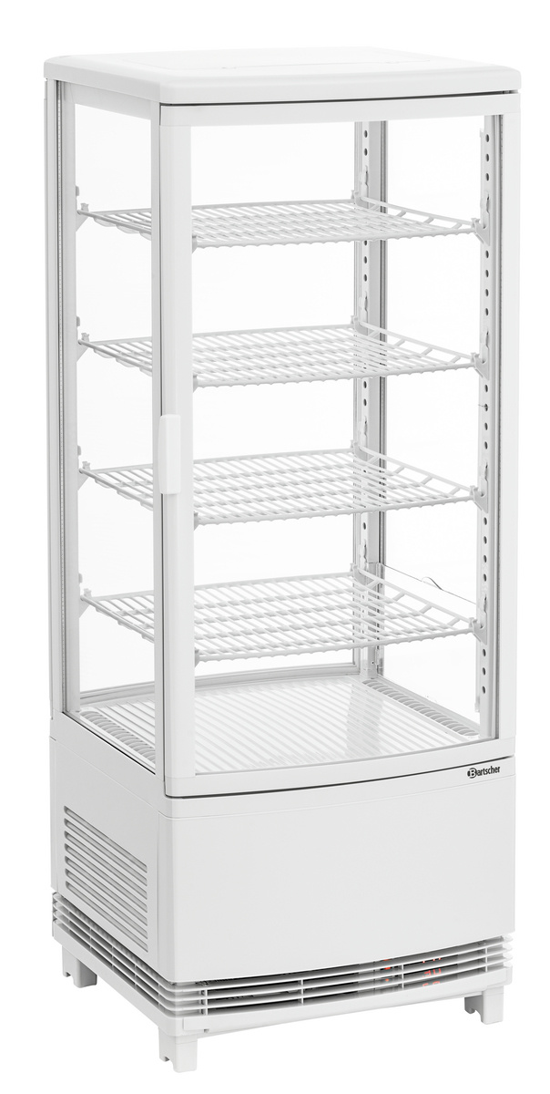Hűtő vitrin Mini 98L2T fehér | BARTSCHER 700498