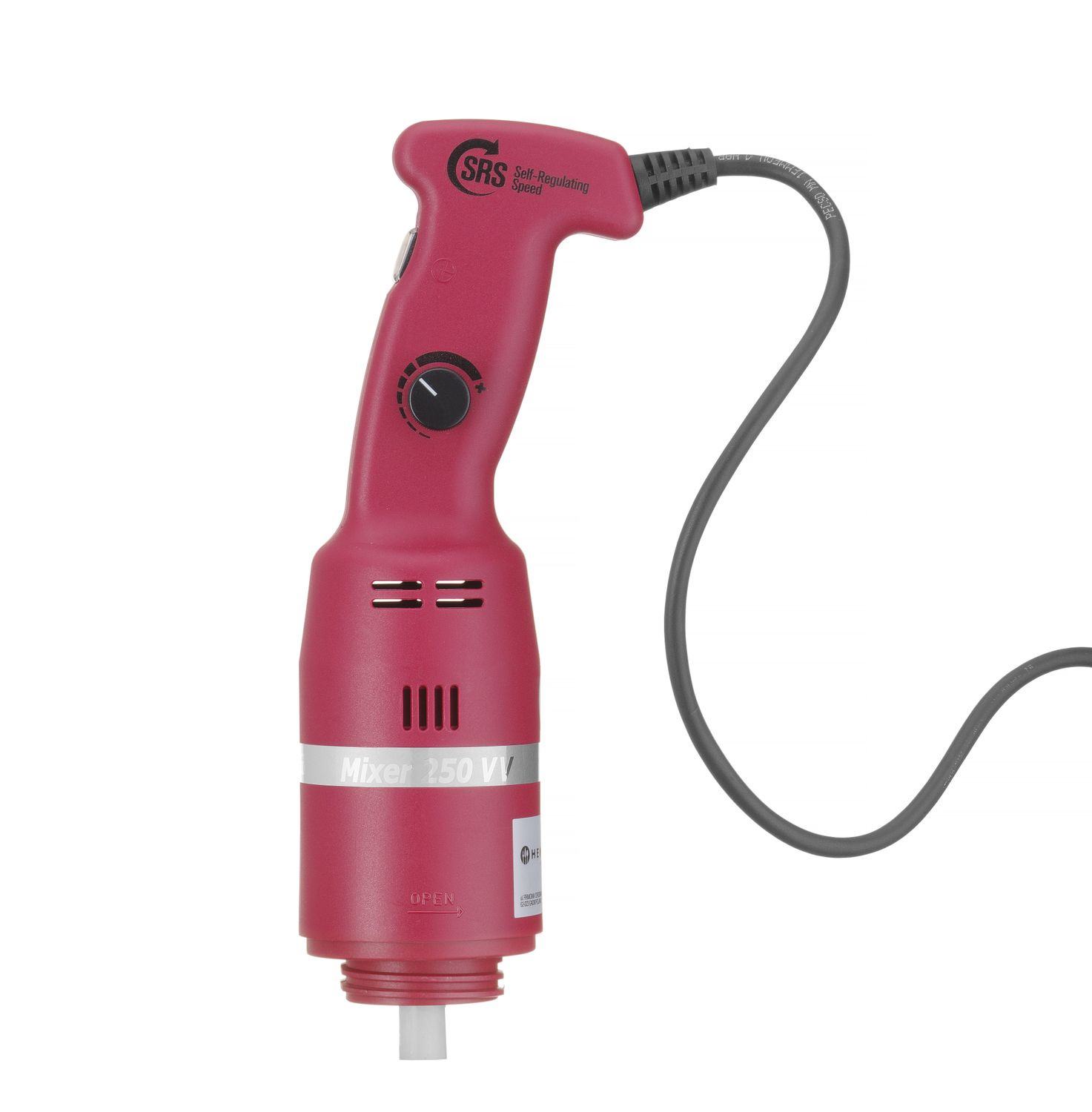 Kézi mixer 250VV, szárhossz 25 cm, 0,25 kW, 230 V | HENDI 224373