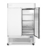 Hűtőszekrény Kitchen Line, rozsdamentes acél, 2 ajtó, 1300 l, statikus hűtőrendszer | HENDI 232736