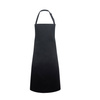 Kötény Basic 75 x 90 cm csattal fekete | KARLOWSKY BLS 4-1-Stck