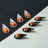 Előételes tálka DROP, melamin, fekete, 10.5x5.5x3 cm, 90 ml | APS 85371