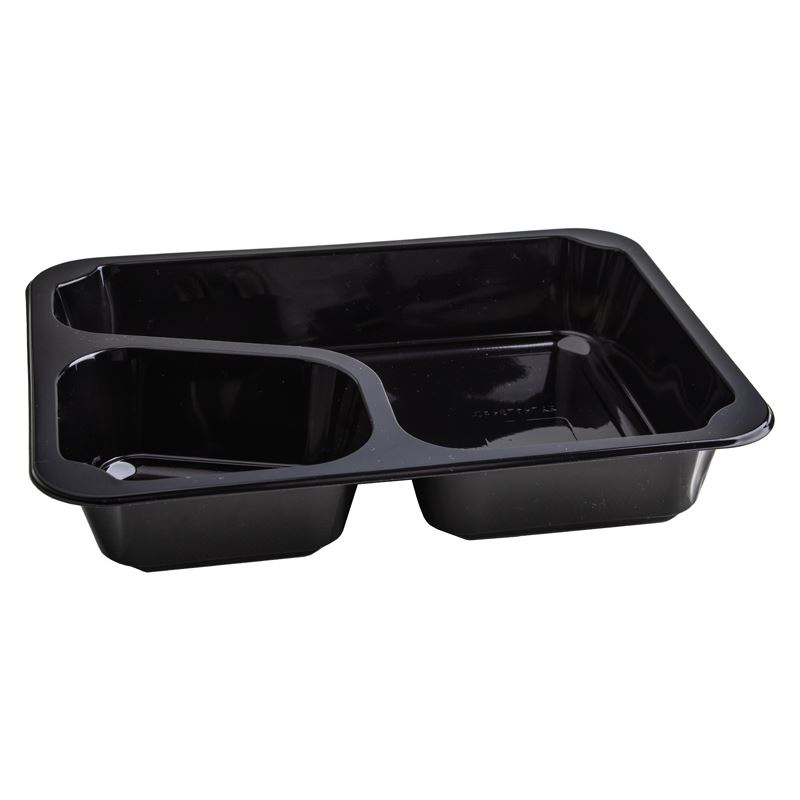 Hegeszthető tálca 227x178x50 fekete 2 rekeszes COLT 320db | GUILLIN MAPCORCT22750DC