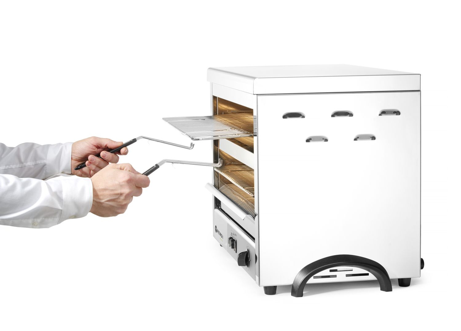 Kvarc melegen tartó MAXI GN 1/1, 53x34 cm, 4,5 kW, 400 V | HENDI 264331
