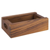 Fa láda Table, akácfa, 1 rekesz 15x9,5x5 cm | APS 117276