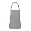 Rövid kötény Basic 75 x 60 cm zsebbel és csattal bazaltszürke | KARLOWSKY BLS 6-90-Stck