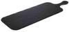 Tálca SLATE-ROCK fogantyúval, melamin, fekete, 61x20x1,5 cm | APS 84259