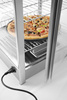 Melegen tartó vitrin, asztali, 97 l, 0,8 kW, 230 V | HENDI 233740