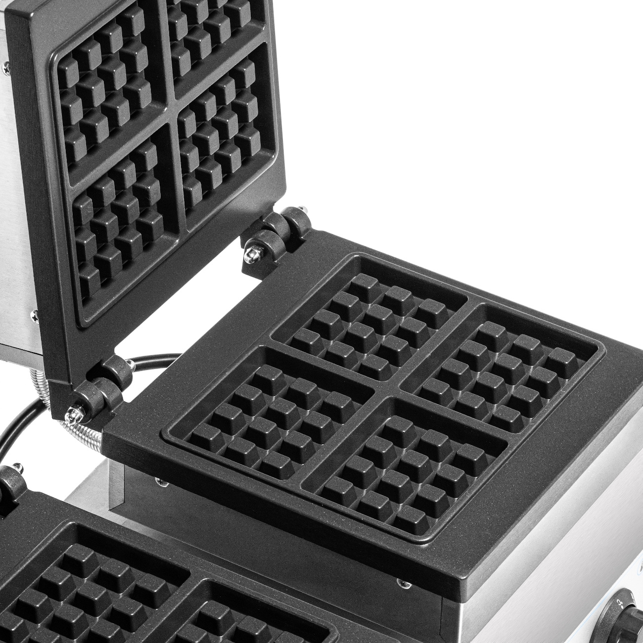 Elektromos gofrisütő 4x3 dupla, 8 gofri, 3.5 kW, 230 V | FORGAST FG09726
